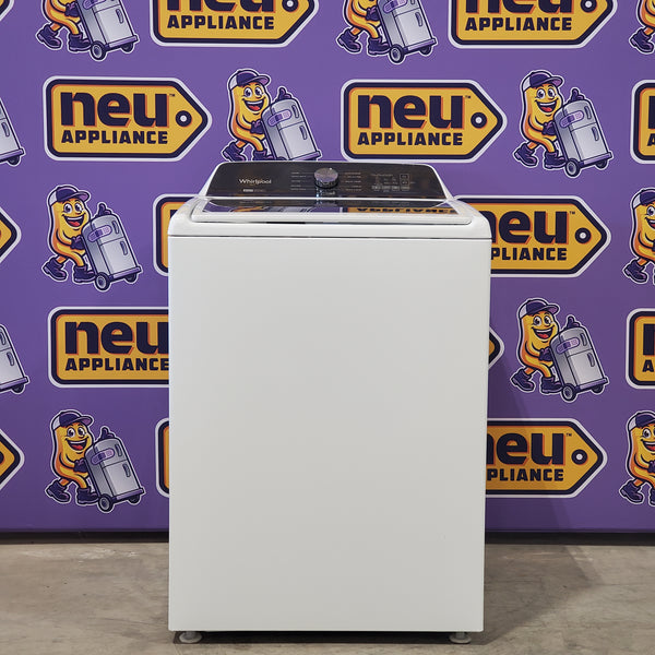Whirlpool White Top Load 4.7 Cu. Ft. Washer with 2-in-1 Removable Agitator WTW5057LW - Open Box