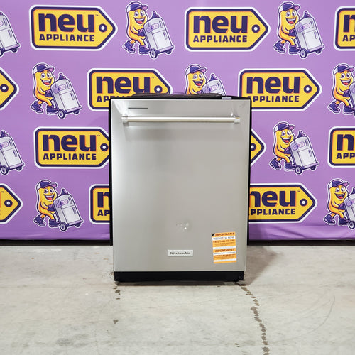Pictures of KitchenAid 24 in. ENERGY STAR Top Control Dishwasher with FreeFlex Third Rack in PrintShield Stainless Steel KDTM404KPS - Scratch & Dent (Minor) - Neu Appliance Outlet - Discount Appliance Outlet in Austin, Tx