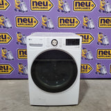 LG 4.5 cu. ft. Front Load Washer with Steam and Built-In Intelligence in White 251318SD1348 - WM4000HWA - Scratch & Dent (Moderate)