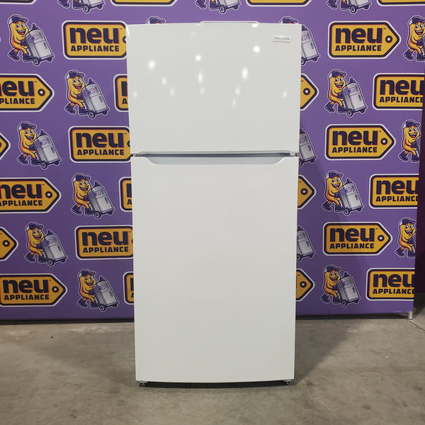 Frigidaire 30 in. Width 18.3 cu. ft. Top Freezer Refrigerator with EvenTemp Cooling System in White 3SD951 - FFTR1835VW - Scratch & Dent (Minor)