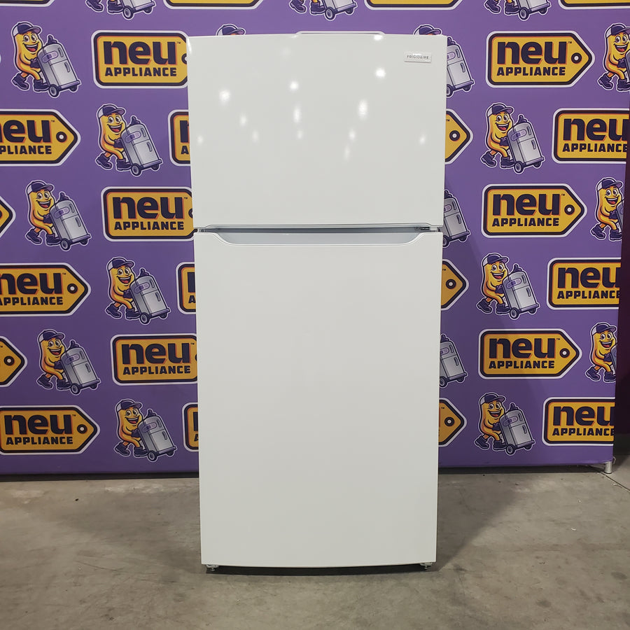 Frigidaire 30 in. Width 18.3 cu. ft. Top Freezer Refrigerator with EvenTemp Cooling System in White 3SD951 - FFTR1835VW - Scratch & Dent (Minor)