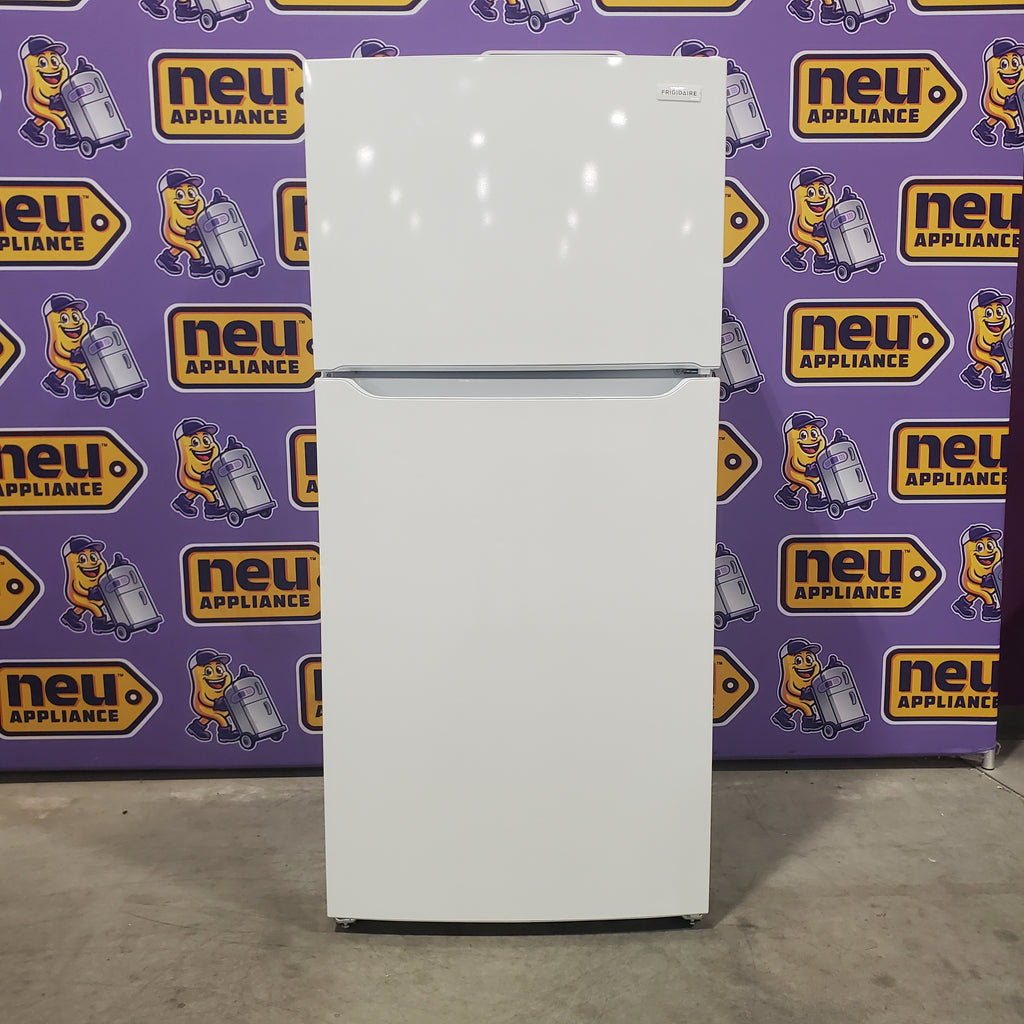 Pictures of Frigidaire 30 in. Width 18.3 cu. ft. Top Freezer Refrigerator with EvenTemp Cooling System in White 3SD951 - FFTR1835VW - Scratch & Dent (Minor) - Neu Appliance Outlet - Discount Appliance Outlet in Austin, Tx