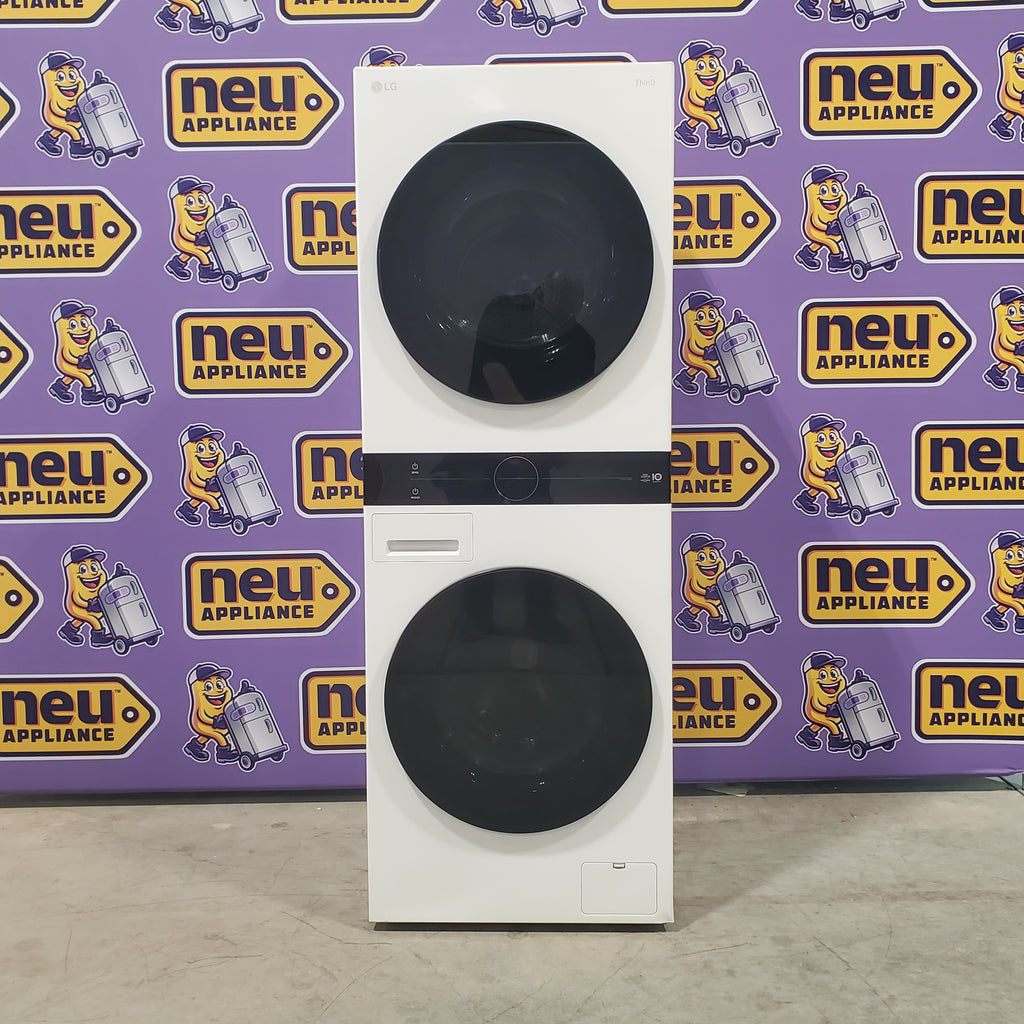 Pictures of LG Compact Single Unit LG WashTower™ with Center Control™ 2.4 cu.ft. Front Load Washer and 4.2 cu.ft. Electric Ventless HeatPump™ Dryer WKHC152HWA - Scratch & Dent (Minor) - Neu Appliance Outlet - Discount Appliance Outlet in Austin, Tx