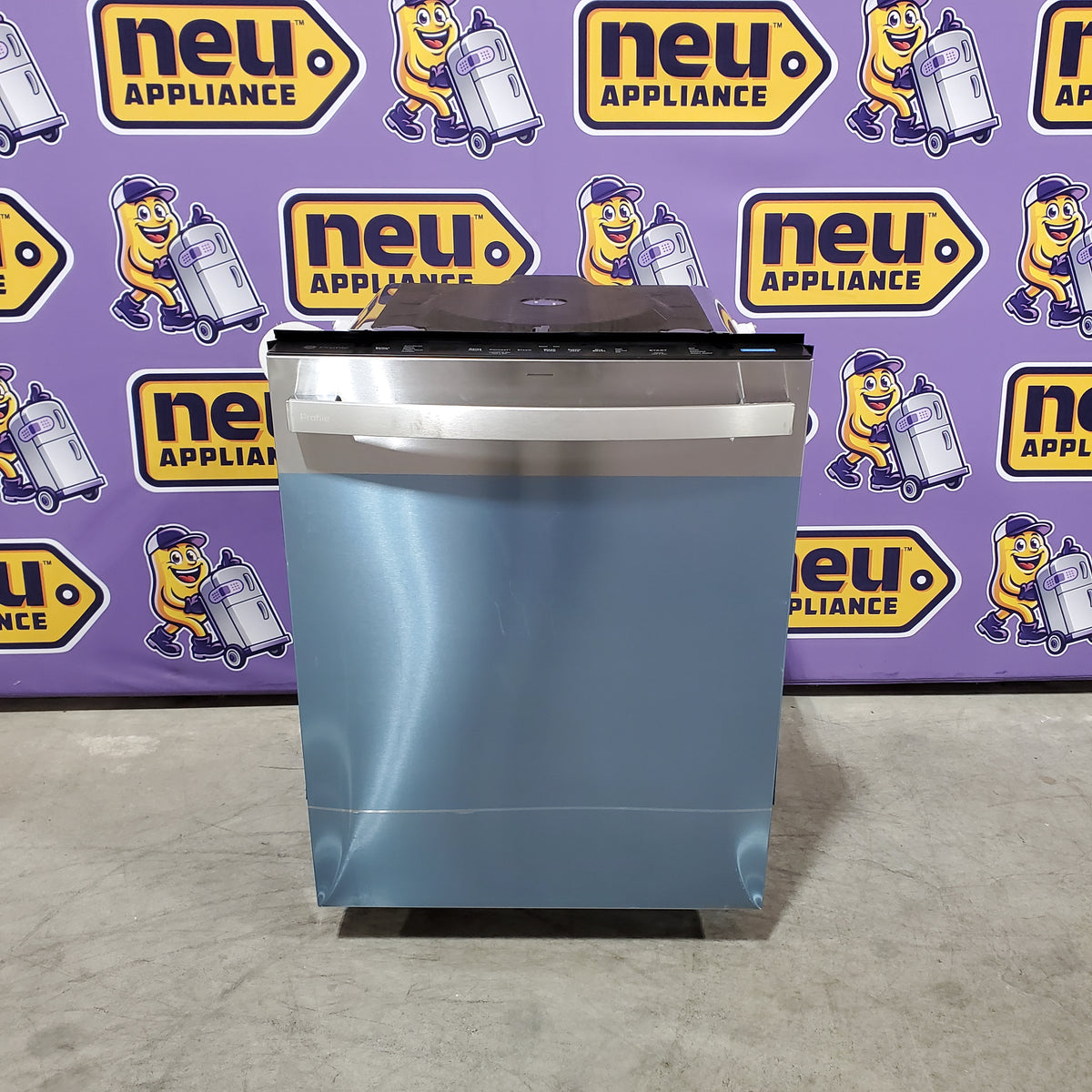 GE Profile™ ENERGY STAR® Fingerprint Resistant Top Control Stainless Interior Dishwasher with Microban™ Antimicrobial Technology 30134SD212 - PDT715SYVFS - Scratch & Dent (Major)