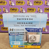 Hessaire H18FB2 1 zone 18000-BTU Ductless Mini Split Air Conditioner Heat Pump Included with 230-Volt 25139SD868 - H18FB2- New in Box