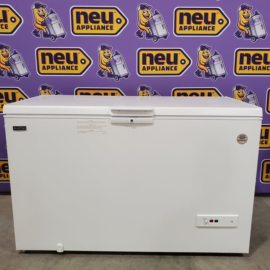 Maytag 16 cu. ft. Chest Freezer in White 30132SD101 - MZC5216LW - Scratch & Dent (Minor)