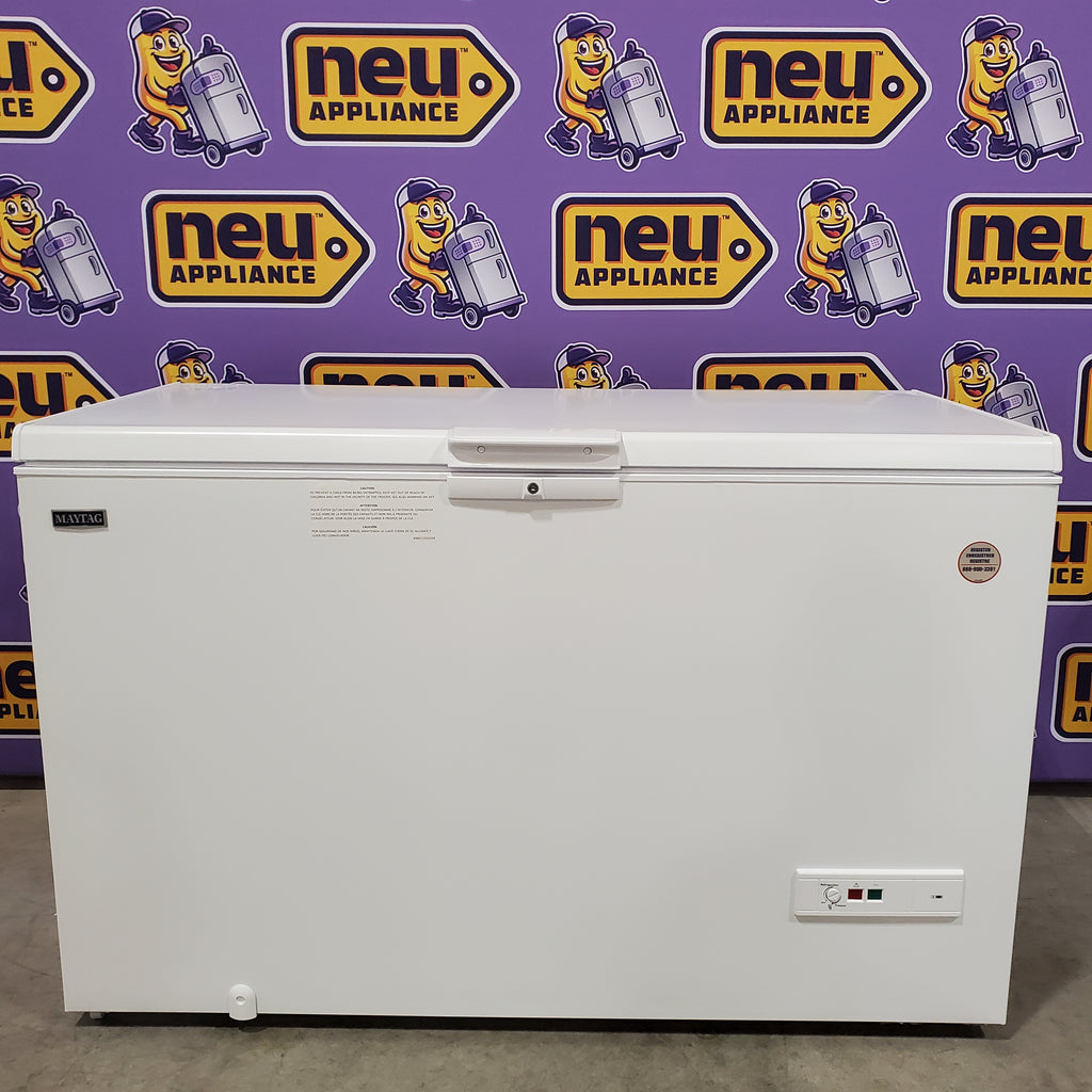 Pictures of Maytag 16 cu. ft. Chest Freezer in White 30132SD101 - MZC5216LW - Scratch & Dent (Minor) - Neu Appliance Outlet - Discount Appliance Outlet in Austin, Tx