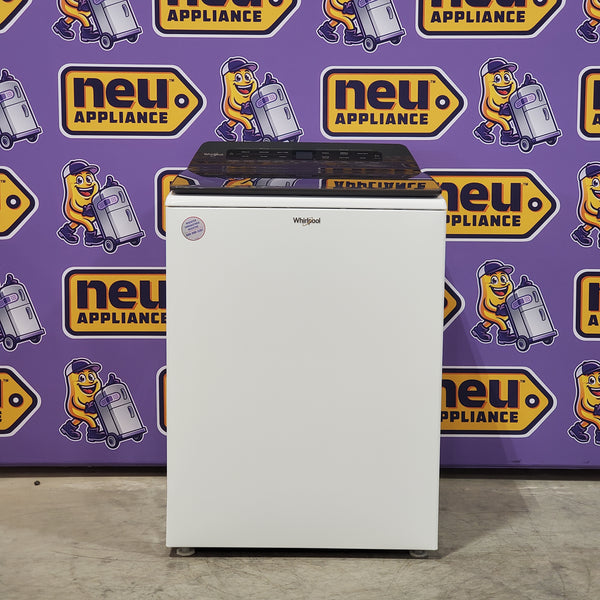 Whirlpool High Efficiency Agitator Large Top-Load Washer in White WTW5105HW - Scratch & Dent (Minor)