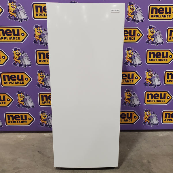Frigidaire 13 Cu. Ft. Garage Ready Upright Freezer with EvenTemp™ Cooling System 20SD107 - FFFU13F2VW - Scratch & Dent (Moderate)