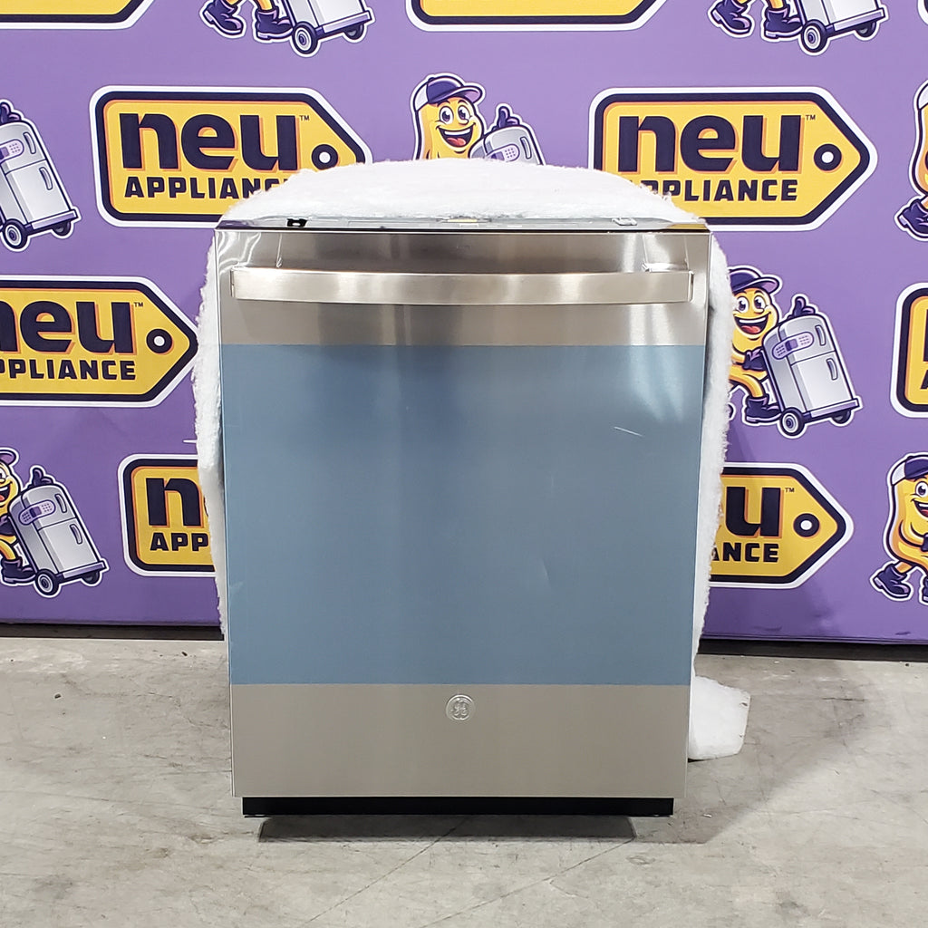 Pictures of GE® ENERGY STAR® Top Control with Plastic Interior Dishwasher with Sanitize Cycle & Dry Boost 3SD751 - GDT535PYVFS - Scratch & Dent (Minor) - Neu Appliance Outlet - Discount Appliance Outlet in Austin, Tx