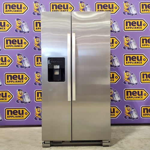 Pictures of Whirlpool 24.6 cu. ft. Side By Side Refrigerator With Ice Maker in Stainless Steel WRS315SDHM - Scratch & Dent (Minor) - Neu Appliance Outlet - Discount Appliance Outlet in Austin, Tx