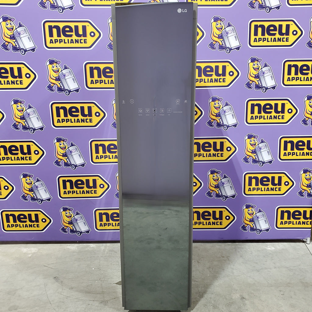 Pictures of Styler SMART Steam Closet in Mirrored Finish with TrueSteam Technology and Moving Hangers 25137SD694 - S3MFBN - Scratch & Dent (Minor) - Neu Appliance Outlet - Discount Appliance Outlet in Austin, Tx