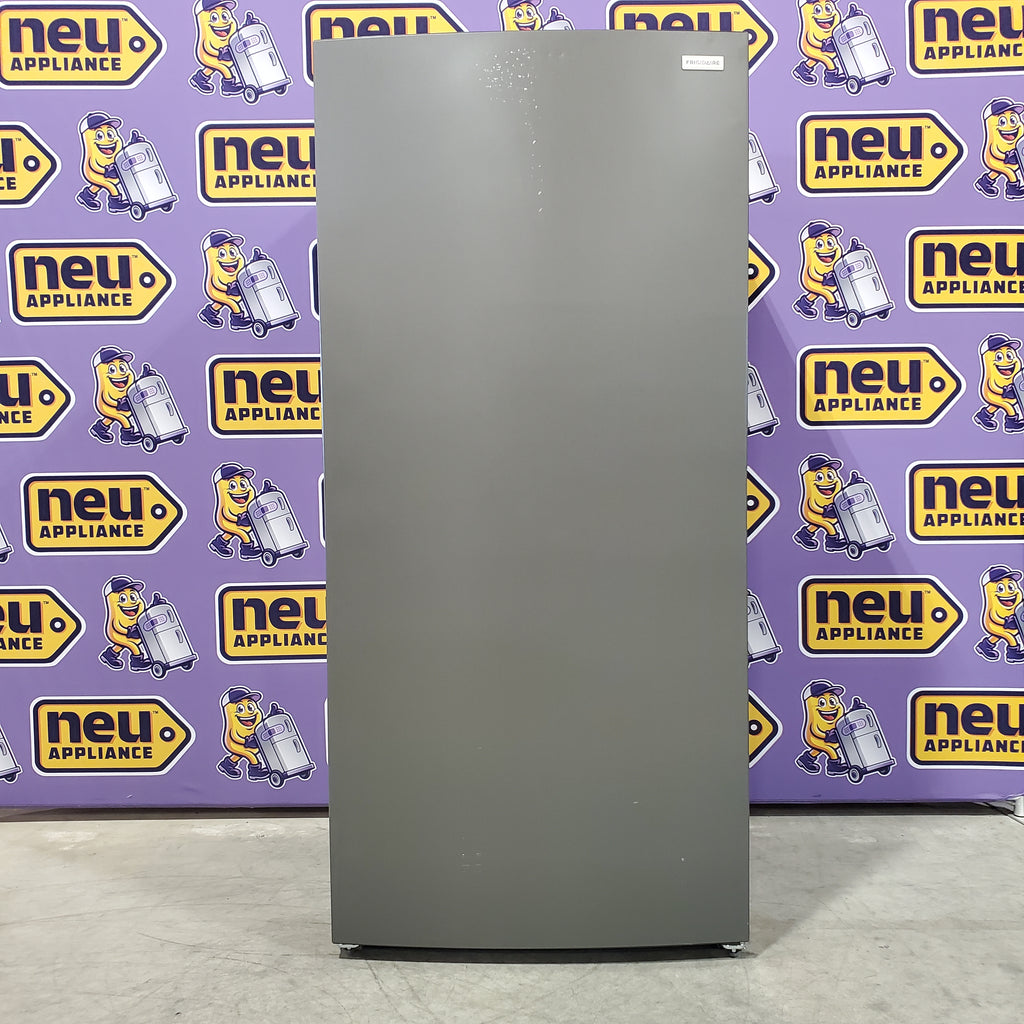 Pictures of Frigidaire 20 Cu. Ft. Garage Ready Upright Freezer in White 3SD418 - FRUF2020AW - Scratch & Dent (Moderate) - Neu Appliance Outlet - Discount Appliance Outlet in Austin, Tx