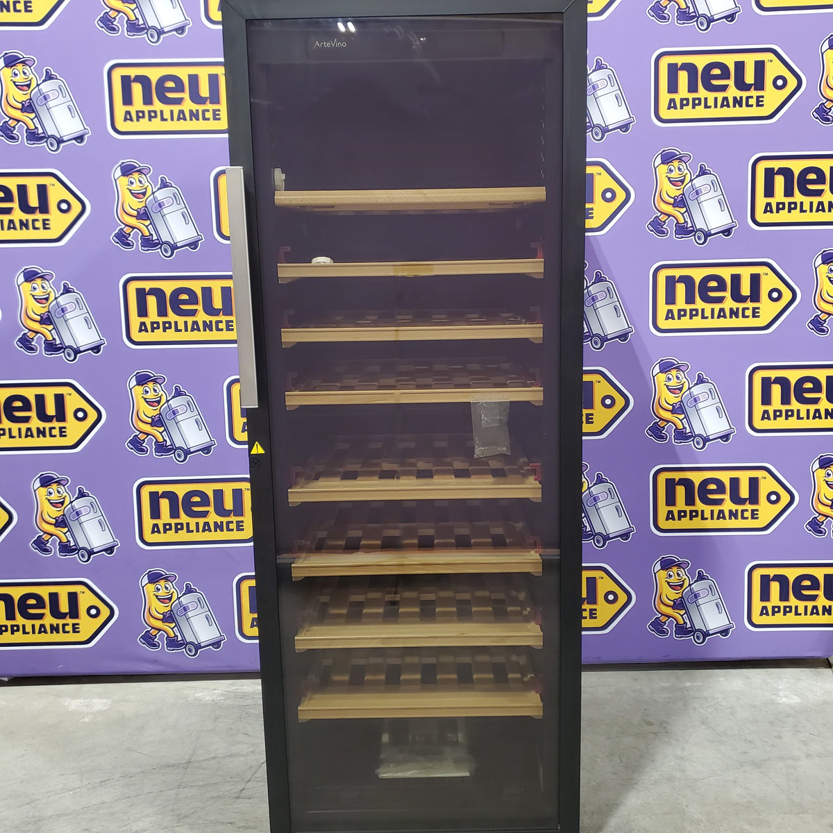 Artevino Wine Cabinet with Display Shelf OXG1T - Open Box