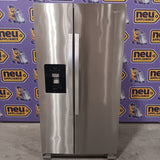 Whirlpool Side By Side Refrigerator with Can Caddy and Frameless Glass Shelves 251315SD1158 - WRS325SDHZ - Scratch and Dent (Minor)
