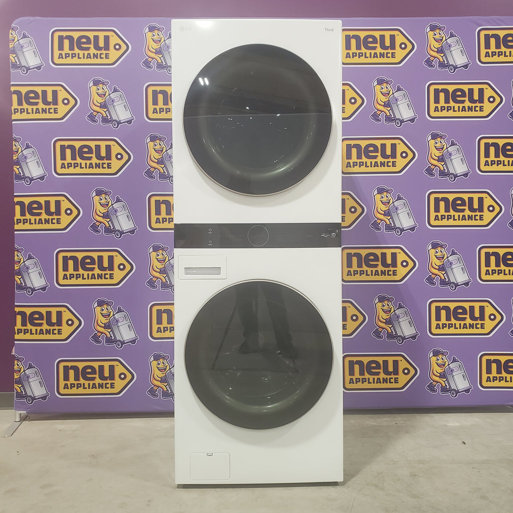 Pictures of LG Front Load Wash Tower with Center Control 4.5 Cu. Ft. Washer and 7.4 Cu. Ft. Dryer WKE100HWA - Open Box - Neu Appliance Outlet - Discount Appliance Outlet in Austin, Tx