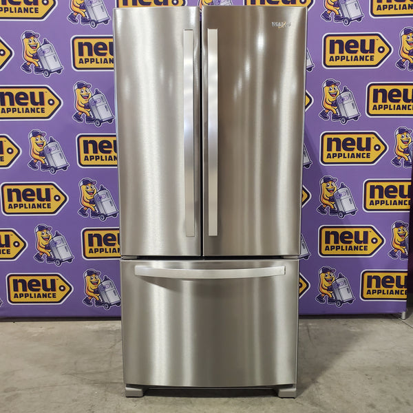 Whirlpool 33-inch Wide French Door Refrigerator - 22 cu. ft. 22SD046 - WRFF5333PZ - Scratch & Dent (Minor)