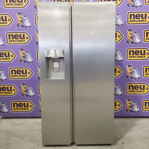 Hisense 29.1 cu. ft. Standard Depth Side by Side Refrigerator Stainless Steel 5SD267 - HRS290P5FSE - Scratch & Dent (Minor)