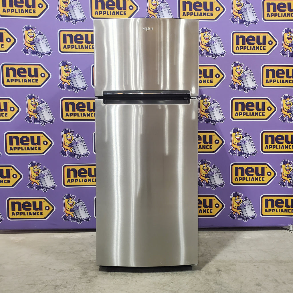 Pictures of Whirlpool 18 Cu. Ft. 28" Wide Refrigerator in Stainless Steel 3SD654 - WRT518SZFM - Scratch & Dent (Minor) - Neu Appliance Outlet - Discount Appliance Outlet in Austin, Tx