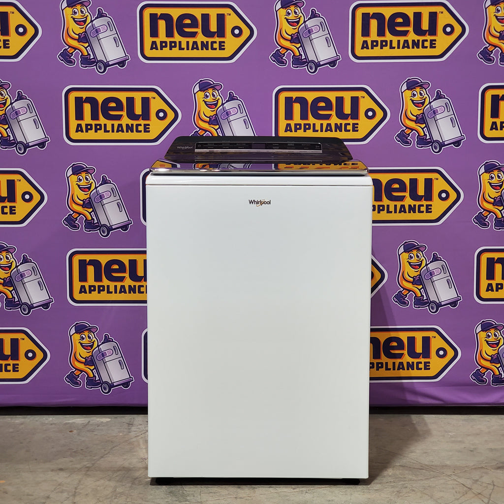 Pictures of Whirlpool 5.2 - 5.3 cu. ft. Top Load Washer with 2 in 1 Removable Agitator and Load & Go™ Dispenser WTW8127LW - Scratch & Dent (Minor) - Neu Appliance Outlet - Discount Appliance Outlet in Austin, Tx