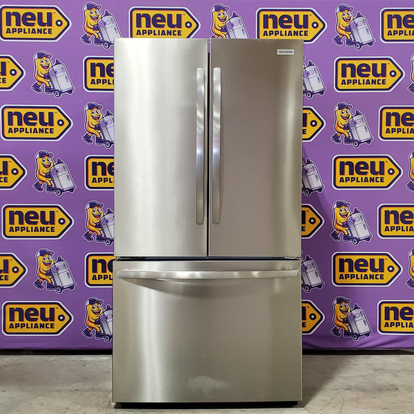 Frigidaire 29 Cu. Ft. Standard-Depth French Door Refrigerator in Stainless Steel - 3SD299 - FRFN2813AF - Scratch & Dent (Minor)