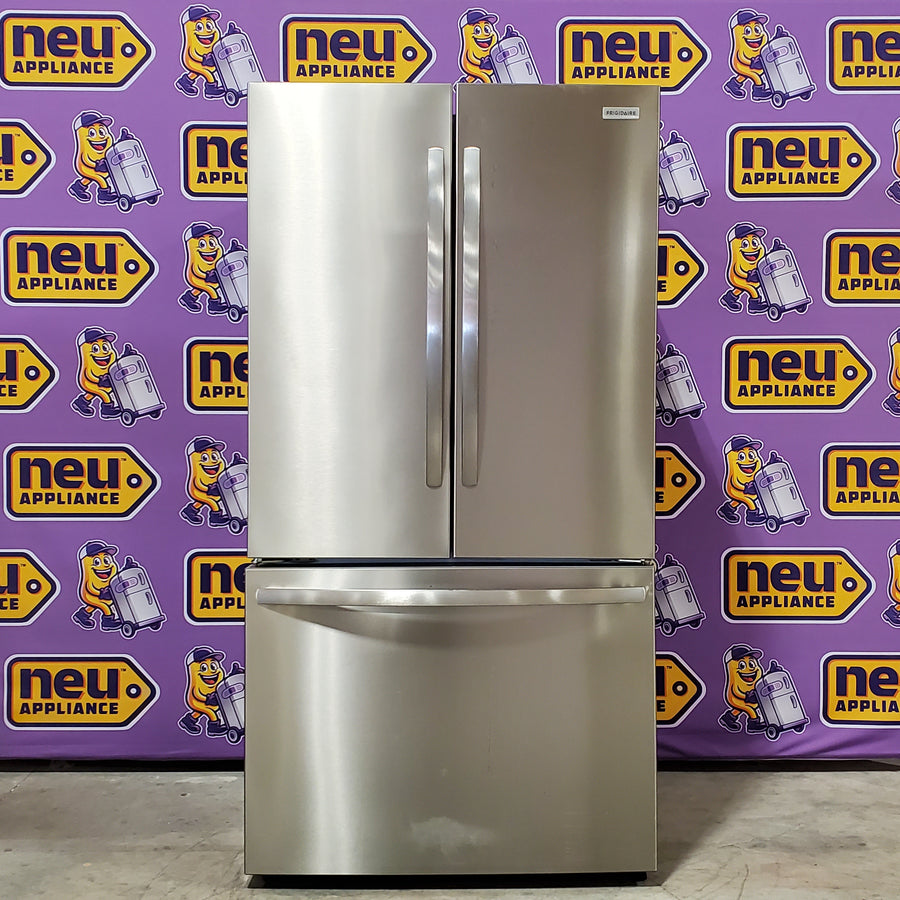 Frigidaire 29 Cu. Ft. Standard-Depth French Door Refrigerator in Stainless Steel - 3SD299 - FRFN2813AF - Scratch & Dent (Minor)