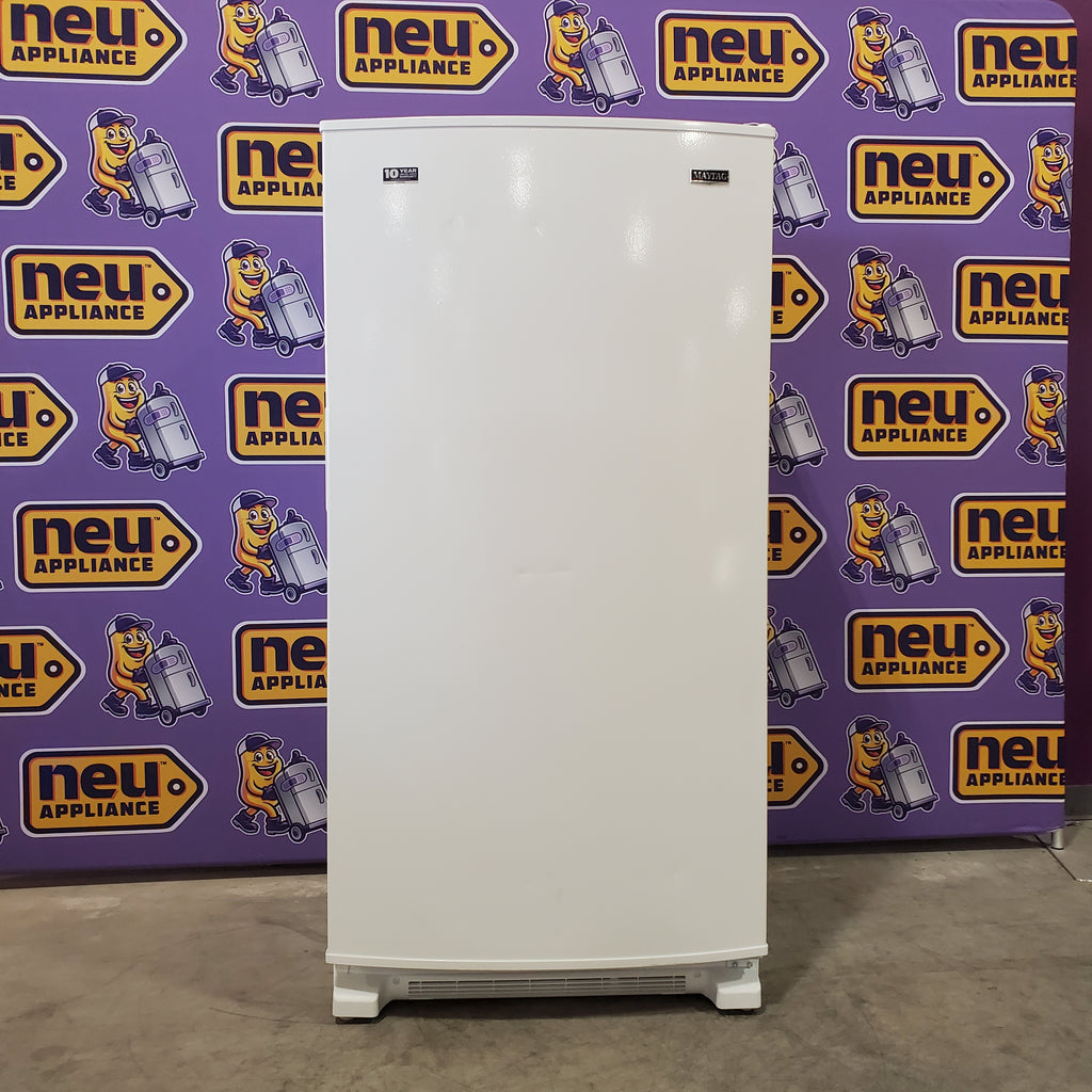 Pictures of Maytag 20 cu. ft. Frost Free Upright Freezer with LED Lighting MZF34X20DW - Scratch & Dent (Minor) - Neu Appliance Outlet - Discount Appliance Outlet in Austin, Tx
