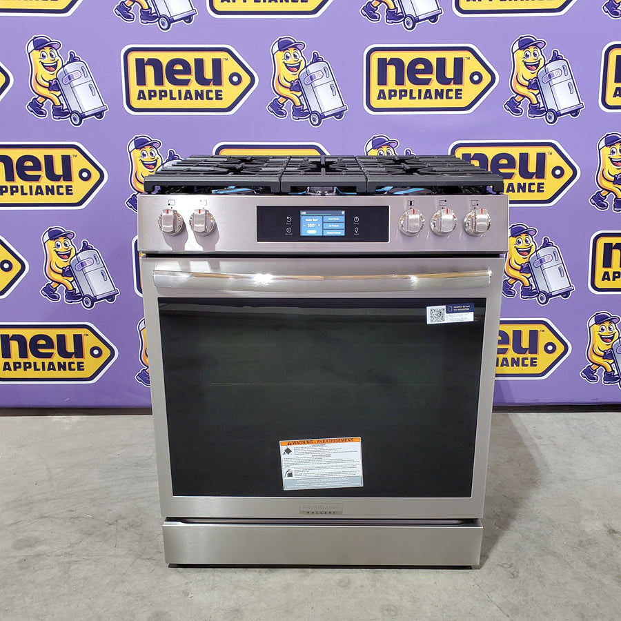 Frigidaire Gallery 6 cu. ft. 5 Burner Slide-In Gas Range with Total Convection and Air Fry in Smudge Proof Stainless Steel 20531SD503 - GCFG3060BF - Open Box