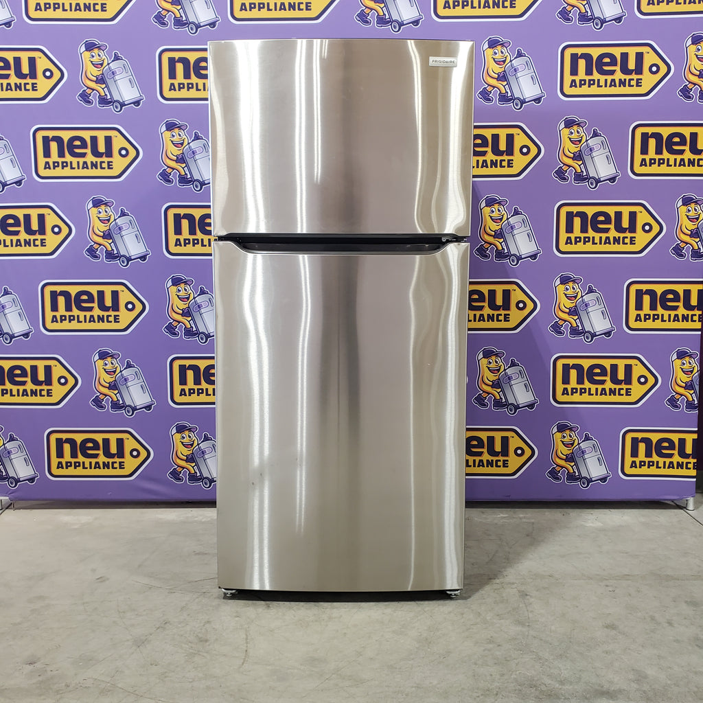 Pictures of Frigidaire 30" Wide 20 cu ft Top Freezer Refrigerator with EvenTemp™ Cooling System in Stainless Steel FFTR2045VS - Scratch & Dent (Minor) (Copy) - Neu Appliance Outlet - Discount Appliance Outlet in Austin, Tx