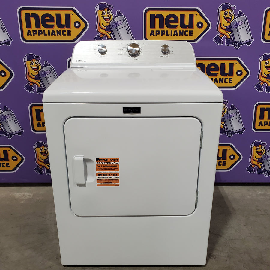 Maytag Top Load 4.5 Cu. Ft. Washer with Extra Power MVW5035MW - Scratch & Dent (Moderate) and Maytag Top Load 7.0 Cu. Ft. Electric Dryer with Wrinkle Prevent Phase 16223 - MED4500MW - Scratch & Dent (Minor)