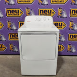 Hotpoint 6.2 cu. ft. Capacity Electric Dryer with Up To 120 ft. Venting and Shallow Depth 25131SD949 - HTX26EASWWW - Scratch & Dent (Major)
