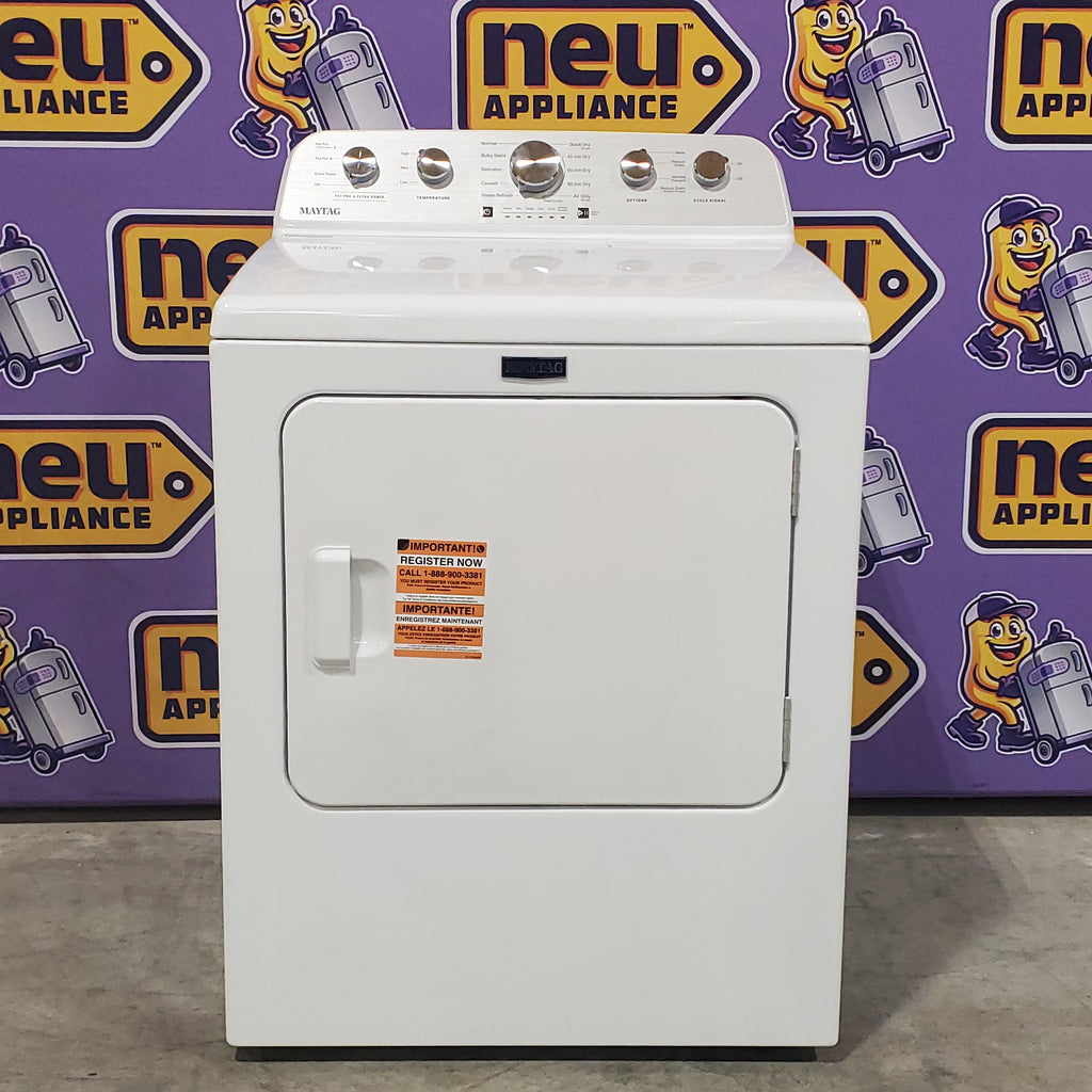 Pictures of Maytag 7.0 Cu Ft. Load Electric Dryer with Extra Power and Pet Pro Option 6SD38 - MED5605RW - Scratch & Dent (Minor) - Neu Appliance Outlet - Discount Appliance Outlet in Austin, Tx