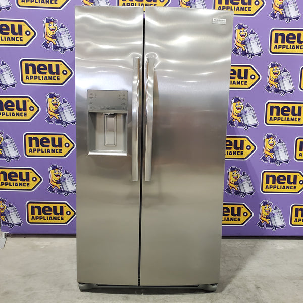 Frigidaire Gallery Smudge Proof Stainless Steel 26 Cu. Ft. Side by Side Refrigerator with Bright LED Lighting 3SD892 - GRSS2652AF - Scratch & Dent (Minor)