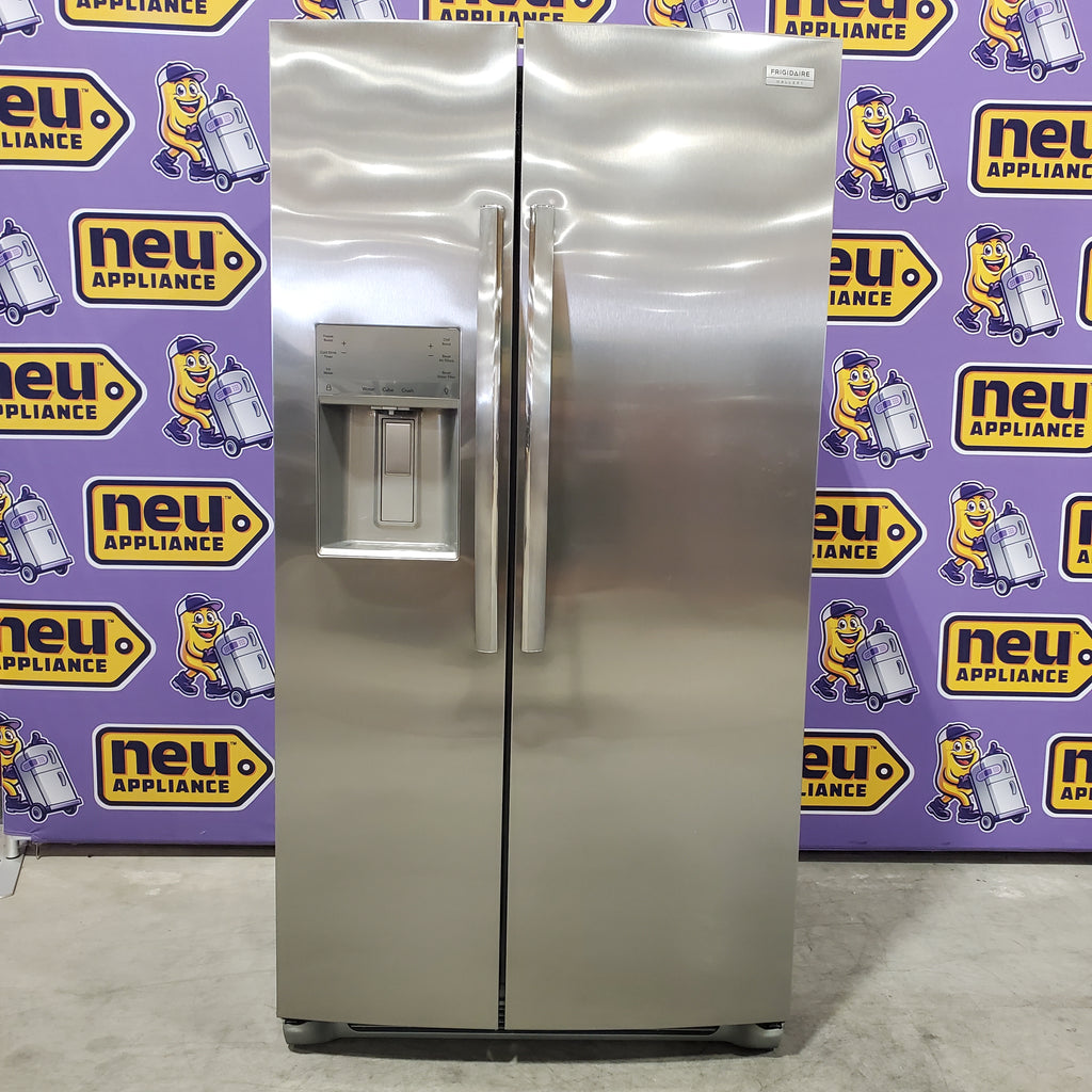 Frigidaire Gallery Smudge Proof Stainless Steel 26 Cu. Ft. Side by Side Refrigerator with Bright LED Lighting 3SD892 - GRSS2652AF - Scratch & Dent (Minor)