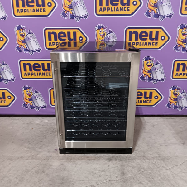 Vissani 23.4 in. 50 Bottle, 154 Can, Wine and Beverage Cooler with Stainless Steel Door 25135SD667 - HVBC58ST - Scratch & Dent (Minor)