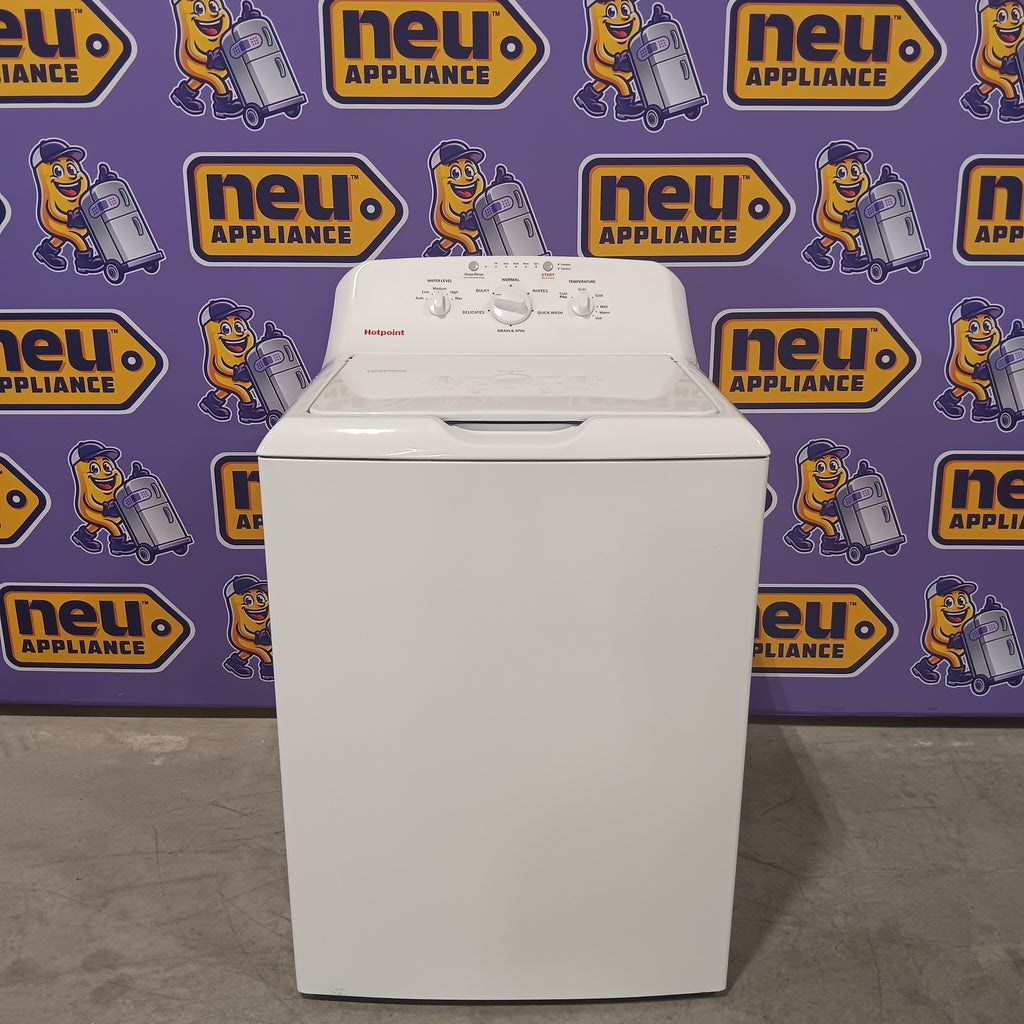 Pictures of Hotpoint® 4.0 cu. ft. Capacity Washer with Cold Plus and Water Level Control 251310SD908 - HTW265ASWWW - Open Box - Neu Appliance Outlet - Discount Appliance Outlet in Austin, Tx