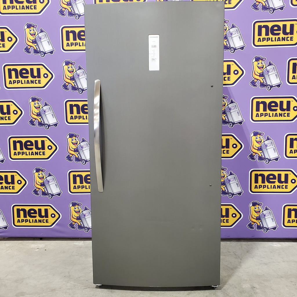 Pictures of Frigidaire 20 Cu. Ft. ENERGY STAR Garage Ready Carbon Upright Freezer with EvenTemp™ Cooling System 20SD109 - FFUE2024AN - Scratch & Dent (Minor) - Neu Appliance Outlet - Discount Appliance Outlet in Austin, Tx