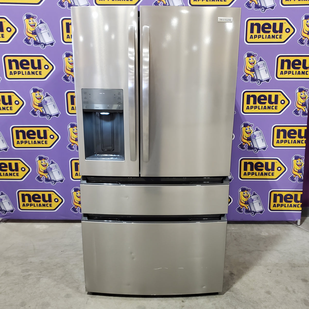 Frigidaire 26 Cu. Ft. Standard-Depth 4-Door French Door Refrigerator FRMS274TAV - Scratch & Dent (Moderate)