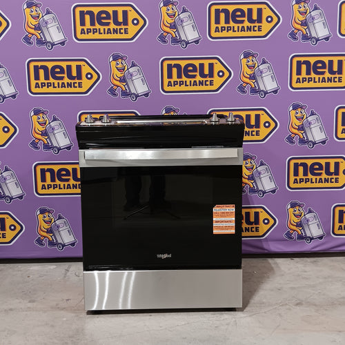 Whirlpool 4.8 Cu. Ft. Slide-In Electric Range with Frozen Bake™ Technology in Stainless Steel WEE515S0LS - Scratch & Dent (Minor)