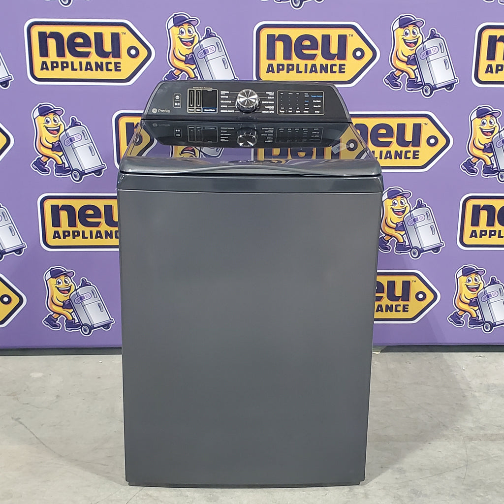 Pictures of GE Profile™ ENERGY STAR® 5.4 cu. ft. Capacity Washer with Smarter Wash Technology and FlexDispense - Open Box - Neu Appliance Outlet - Discount Appliance Outlet in Austin, Tx