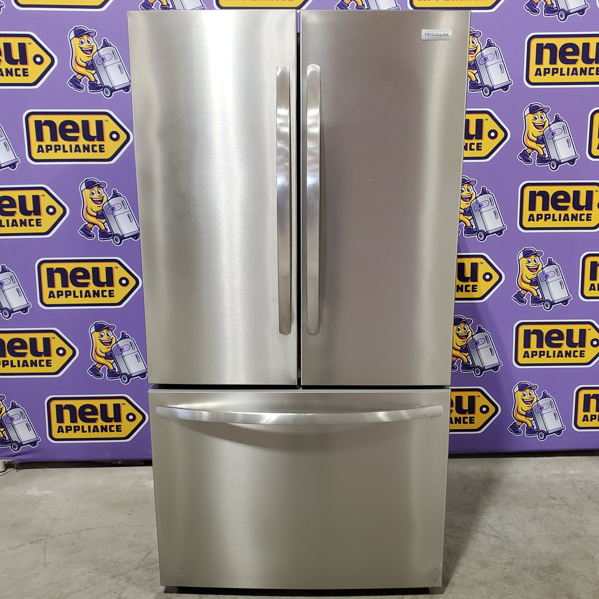 Frigidaire 29 Cu. Ft. Standard-Depth French Door Refrigerator in Stainless Steel 31131SD22 - FRFN2813AF - Scratch & Dent (Moderate)