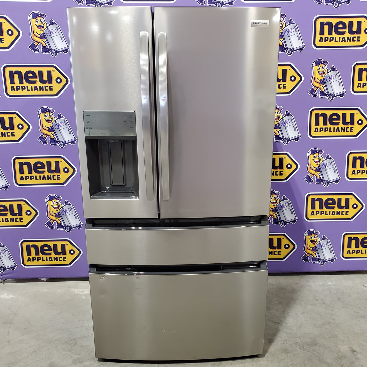 Frigidaire 26 Cu. Ft. Standard-Depth 4-Door French Door Refrigerator 20534SD709 - FRMS274TAV - Scratch & Dent (Major)