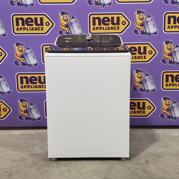 Whirlpool 5.2 - 5.3 cu ft Capacity ENERGY STAR  Top Load Washer with 2 in 1 Removable Agitator 3SD731 - WTW6157PW - Open Box
