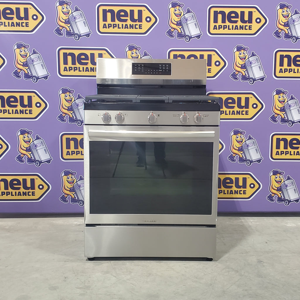 Pictures of Frigidaire Gallery 30 in. 6 cu. ft. 5 Burner Slide-In Gas Range with Total Convection and Air Fry, Smudge Proof Stainless Steel-GCRG3060BF-Open Box - Neu Appliance Outlet - Discount Appliance Outlet in Austin, Tx