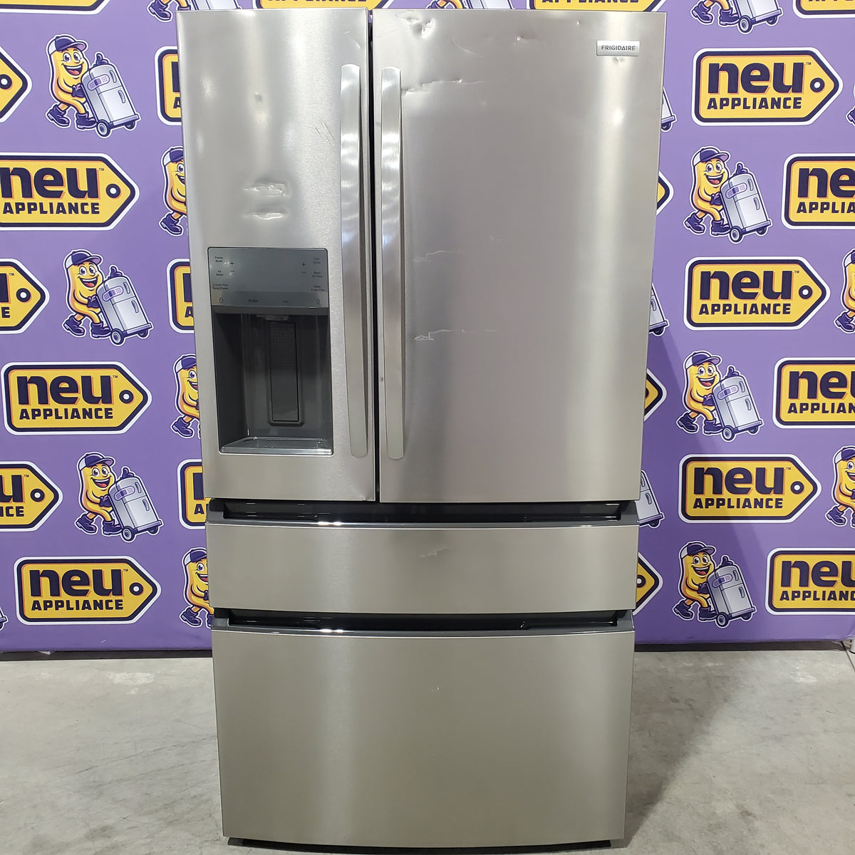 Frigidaire 26 Cu. Ft. Standard-Depth 4-Door French Door Refrigerator FRMS274TAV - Scratch & Dent (Major)