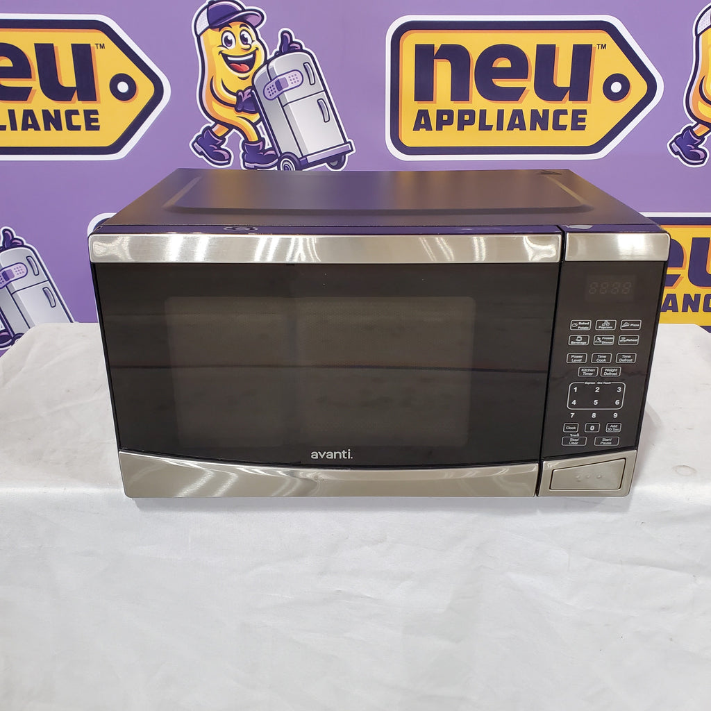Pictures of Avanti 0.9 cu. ft. 19 in. W Countertop Microwave in Stainless Steel 251317SD1274 - MT09V3S - Scratch & Dent (Minor) - Neu Appliance Outlet - Discount Appliance Outlet in Austin, Tx