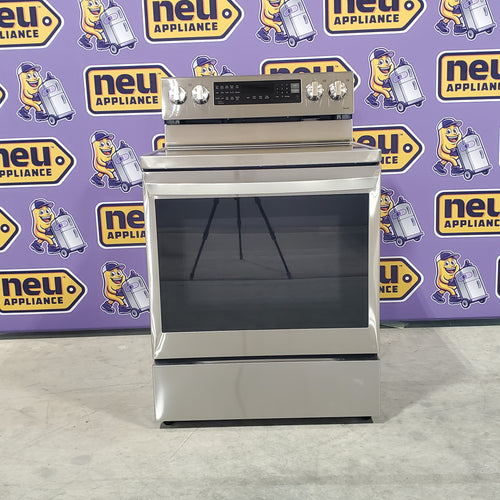 Pictures of LG Stainless Steel 6.3 cu ft. Smart Wi-Fi Enabled True Convection InstaView® Electric Range with Air Fry and 10-Minute EasyClean® Cycle LREL6325F - Scratch & Dent (Minor) - Neu Appliance Outlet - Discount Appliance Outlet in Austin, Tx