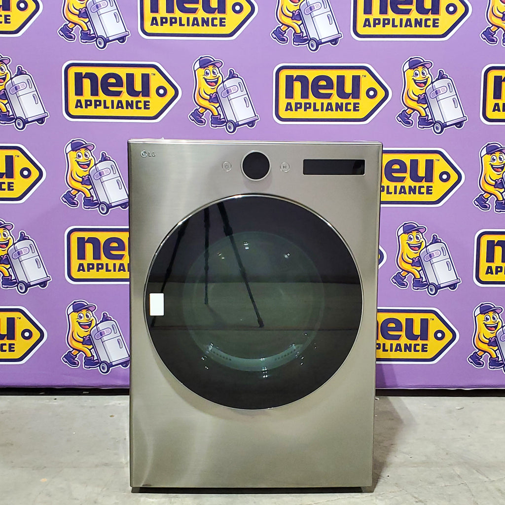 LG Ultra Large Capacity Smart Front Load Electric Energy Star 7.4 Cu. Ft. Dryer with Sensor Dry and Steam Technology 5SD189 - DLEX5500V - Scratch and Dent (Minor)