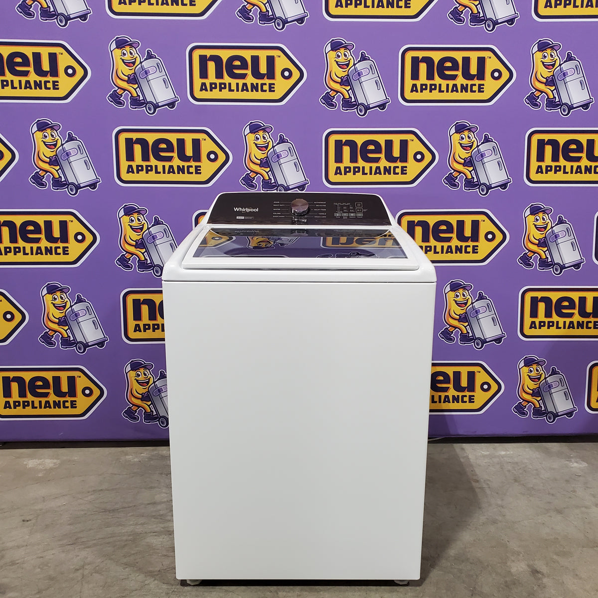 Whirlpool Top Load 4.7 Cu. Ft. Washer with 2-in-1 Removable Agitator in White 22137SD376 - WTW5057LW - Open Box