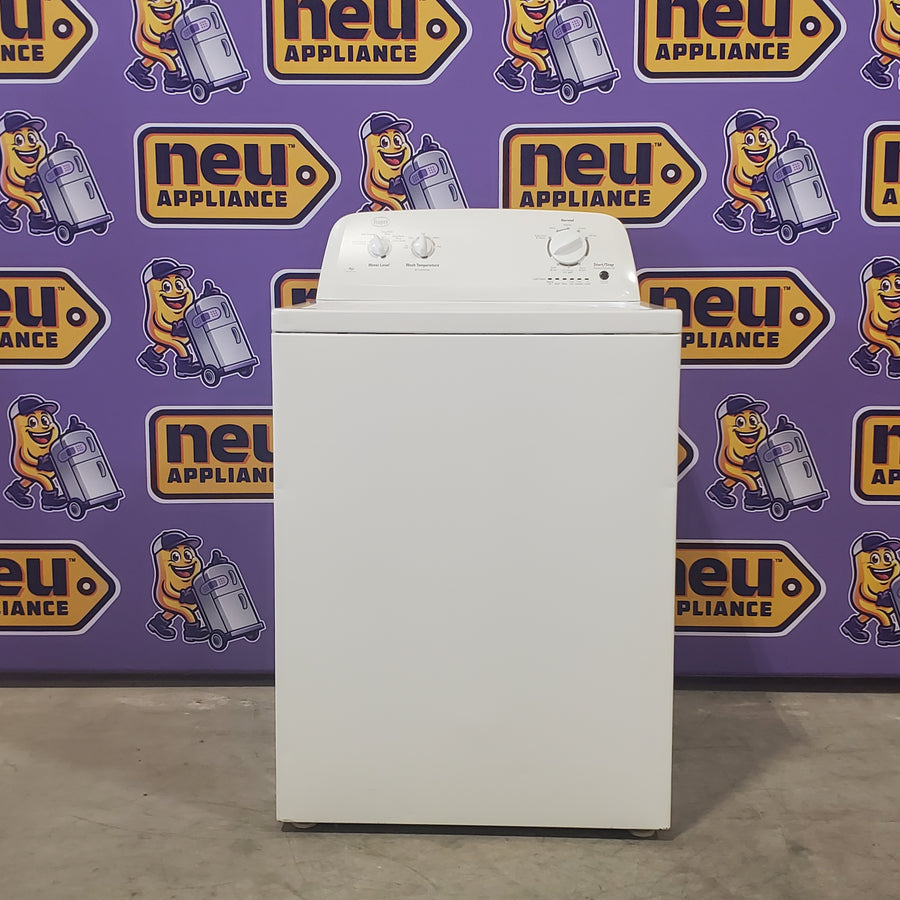 Roper White 3.5 Cu. Ft. Top Load High Efficiency Washer with Agitator RTW4516FW - Certified Refurbished